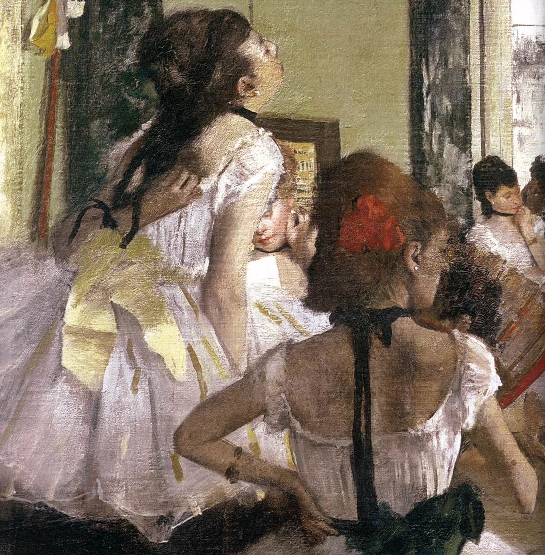 La lezione di ballo - Musée d'Orsay, Paris, dettaglio
